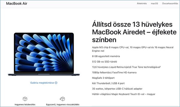 Apple Macbook Air M3
